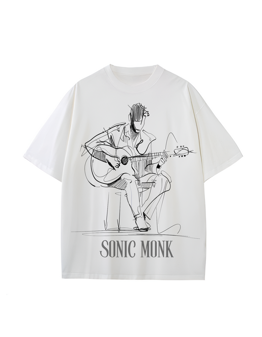 MUSIC Aesthetic oversize t-shirt